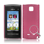 Custodia in PVC Ultra Sottile Forata Bulk Pink/Rosa x Nokia 5250