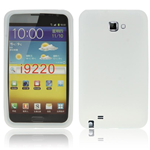 Custodia in Silicone Bianco x Samsung i9220 / Galaxy Note / N7000