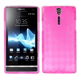 Custodia in TPU Bulk Fucsia x Sony Ericsson Xperia S / LT26i