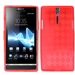 Custodia in TPU Bulk Rosso x Sony Ericsson Xperia S / LT26i