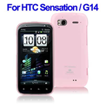 Custodia in TPU Mercury Rosa Blister x HTC G14 / Sensation 4G