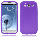 Custodia in Silicone Viola per Samsung i9300 Galaxy S3 / S3 Neo