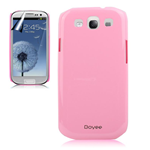 Custodia in PVC Rosa Lucido + Pellicola proteggischermo/antigraffio x Samsung i9300 Galaxy S3 / S3 Neo