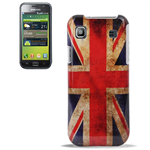 Custodia in PVC UK Bandiera Inghilterra Vintage x Samsung i9000 Galaxy S / i9001 Galaxy S Plus