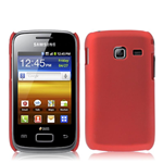 Custodia in PVC Rosso x Samsung S6102 Galaxy Y Duos