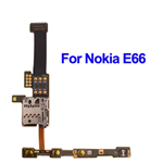 Supporto per Tastiera completa di flat e slot SIM e Memory Card per Nokia E66