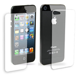 Pellicola per iPhone 5 e 5S Fronte & Retro Taiwan Materials proteggischermo/antigraffio