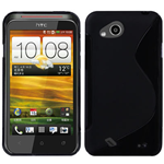 Custodia in TPU Nero S-LINE x HTC Desire VC T328D