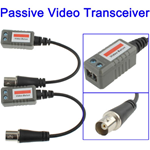 2 x Adattatore/Connettore 1 Canale Passive Video Balun UTP Cat5 Transceiver BNC M