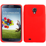 Custodia in Silicone Rosso x Samsung i9505 / i9500 / Galaxy S4 / SIV