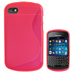 Custodia in TPU S-Line Fucsia Lucido per BlackBerry Q10