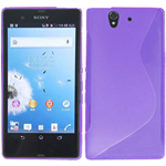 Custodia in TPU S-Line Viola x Sony Xperia Z / L36h