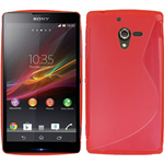 Custodia in TPU Rosso S-Line x Sony Xperia ZL / L35h