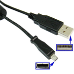 Cavo USB 1 Mt per Fotocamera Digitale CANON U8, KODAK C140