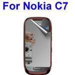 Pellicola per Nokia C7 Specchio, proteggischermo e antigraffio