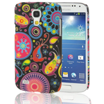 Custodia in PVC Nero Color per Samsung Galaxy S4 Mini / i9190 / i9192 / i9195
