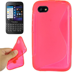 Custodia in TPU S-Line Fucsia Lucido per BlackBerry Q10