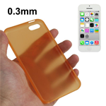 Custodia in TPU Arancione 0,3mm per Apple iPhone 5C