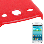 Custodia in PVC Rosso Effetto Bagnato per Samsung Galaxy Core / i8260 / i8262