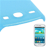 Custodia in PVC Azzurro Effetto Bagnato per Samsung Galaxy Core / i8260 / i8262