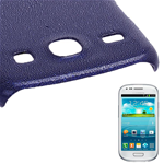 Custodia in PVC Blu Effetto Bagnato per Samsung Galaxy Core / i8260 / i8262