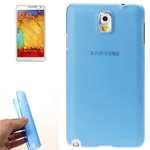 Custodia in PVC Ultrasottile Blu per Samsung Galaxy Note 3 / N9005 / N9000