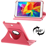 Custodia in Ecopelle Fucsia con Holder e rotazione 360° per Samsung Galaxy Tab 4 (7") SM-T230