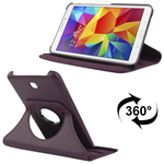 Custodia in Ecopelle Viola con Holder e rotazione 360° per Samsung Galaxy Tab 4 (7") SM-T230