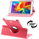 Custodia in Ecopelle Fucsia con Holder e rotazione 360° per Samsung Galaxy Tab 4 (8") SM-T330