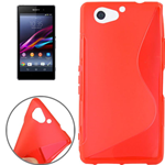 Custodia in TPU S-Line Rosso Sony Xperia A2