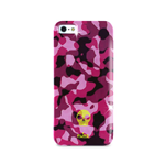 Custodia in PVC PURO Army Fluo Fucsia per Apple iPhone 5 & 5S