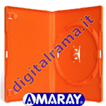 Blister 27pz Custodia AMARAY CD/DVD Orange 1pst (27XD20060)