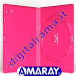 Blister 27pz Custodia AMARAY CD/DVD Pink 1pst (27XD20063)
