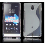 Custodia in TPU Trasparente S-LINE x Sony Xperia sola/ Mt27i