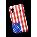 Custodia in PVC USA Bandiera Americana x Samsung S5830 Galaxy Ace