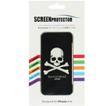 Pellicola proteggischermo/antigraffio Scheletro Fronte / Retro per Apple iPhone 4 / 4S 